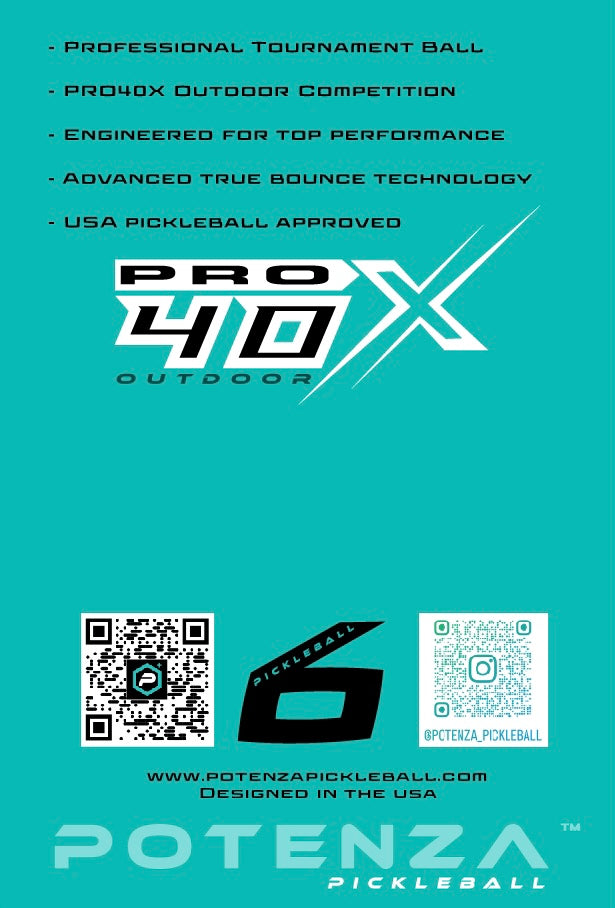 PRO 40X COREx Outdoor Ball (6-pack) NEON