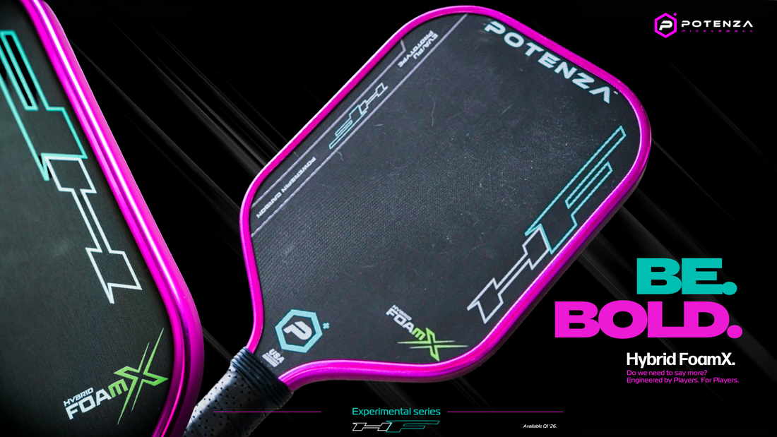 Meet the Potenza Hybrid FoamX Paddle — A Gamechanger for Pickleball