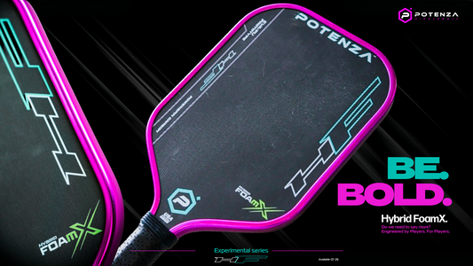 Meet the Potenza Hybrid FoamX Paddle — A Gamechanger for Pickleball