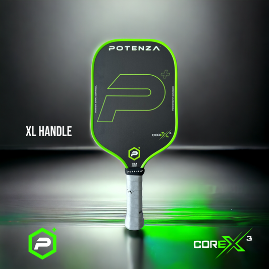 P+ PowerSpin Carbon COREx3 (Neon Green, XL handle) PRE-ORDER