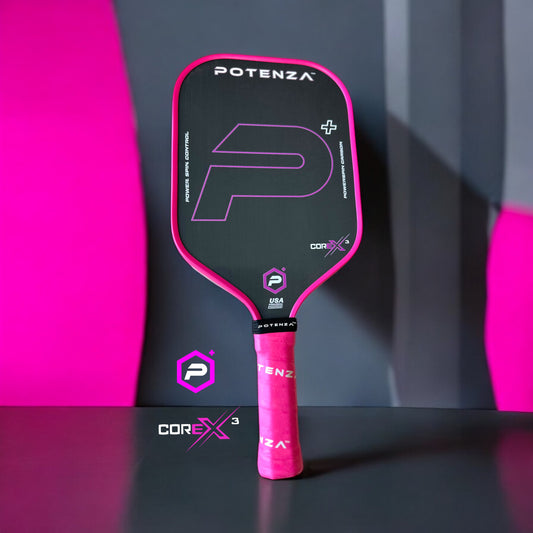 P+ PowerSpin Carbon COREx3 (Neon Pink)